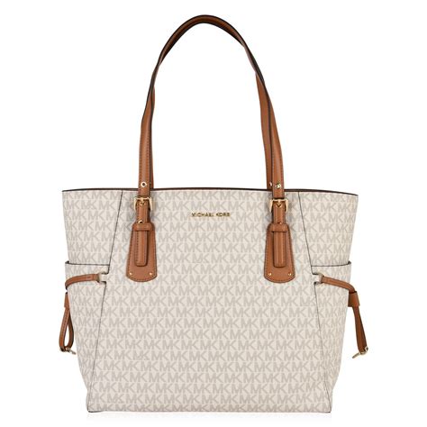 michael kors bag voyager|Michael Kors large shopper tote.